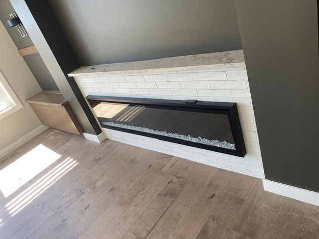 Finished residential renovation