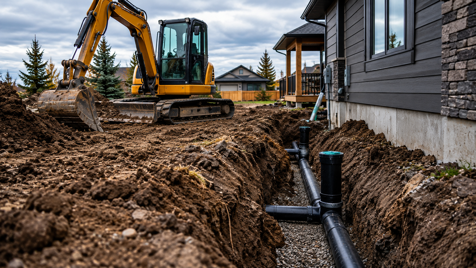 Residential excavation and underground work